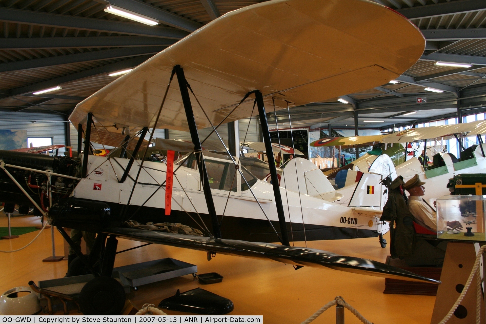 OO-GWD, Stampe-Vertongen SV-4B C/N 1160, Taken on an Aeroprint tour @ Antwerp