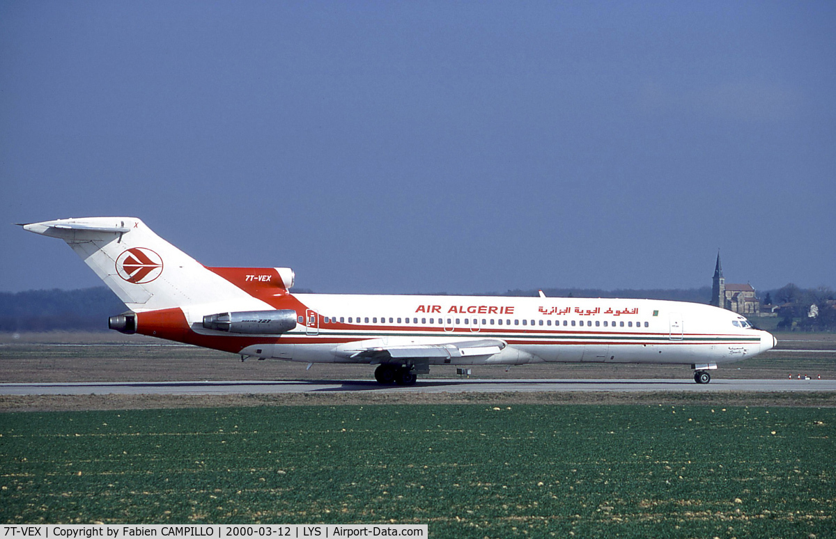 7T-VEX, 1982 Boeing 727-2D6 C/N 22765-1801, Air Algerie