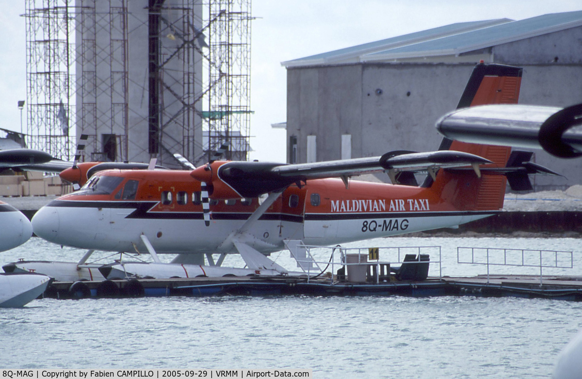 8Q-MAG, 1969 De Havilland Canada DHC-6-200 Twin Otter C/N 224, Maldivian Air Taxi