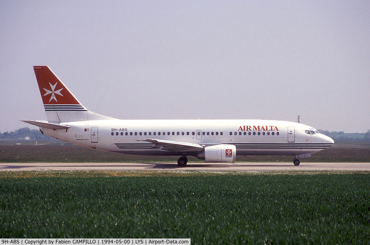 9H-ABS, 1993 Boeing 737-3Y5 C/N 25614/2467, AIR MALTA