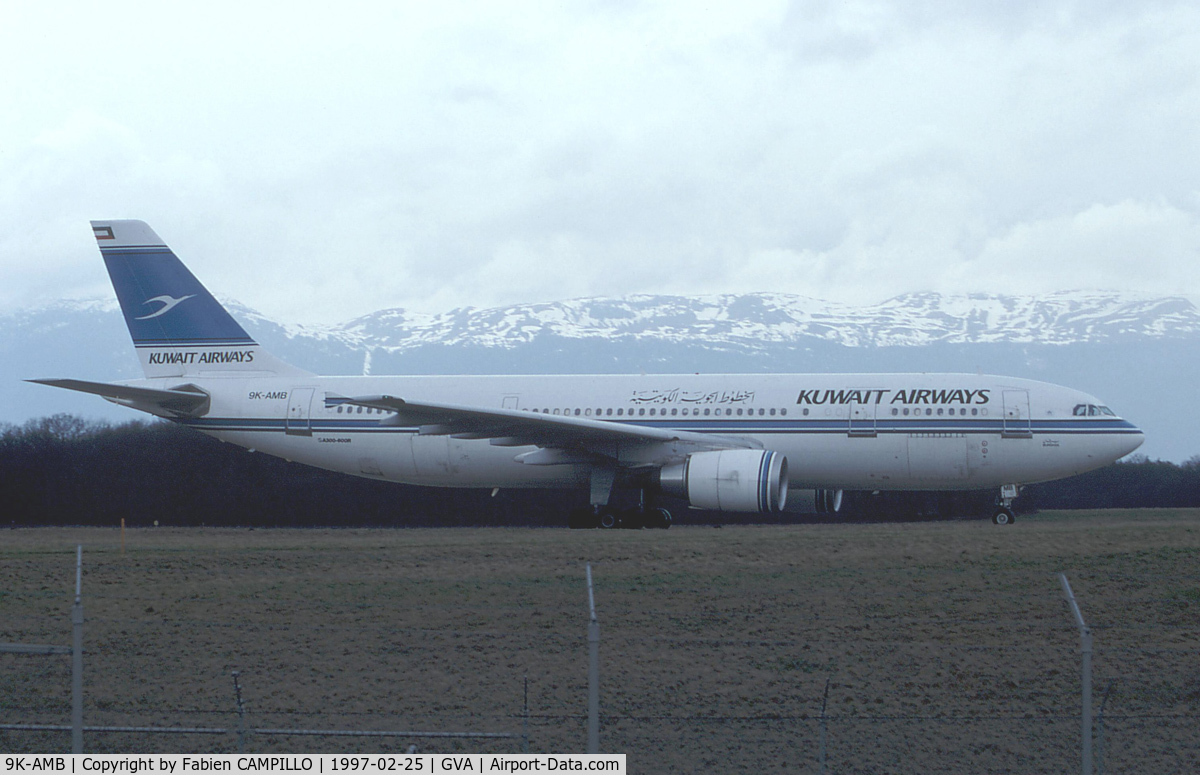 9K-AMB, 1993 Airbus A300B4-605R C/N 694, Kuwait Airways