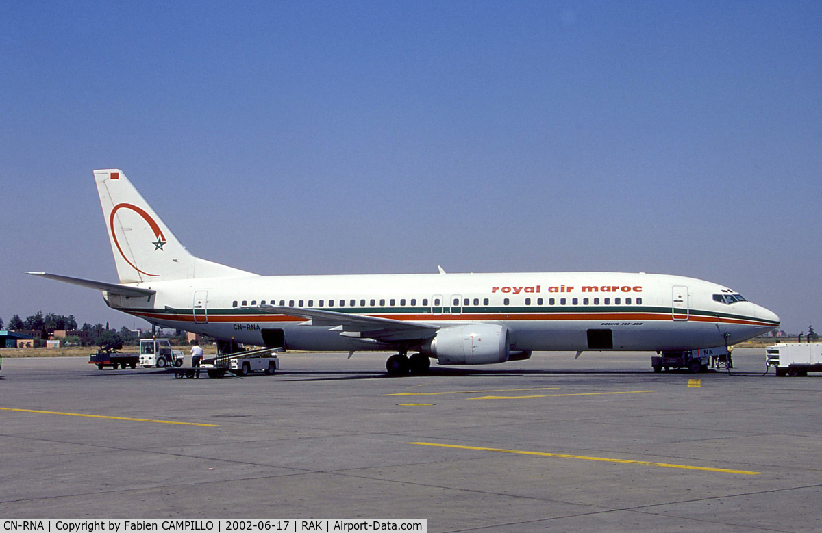 CN-RNA, 1993 Boeing 737-4B6 C/N 26531, Royal Air Maroc