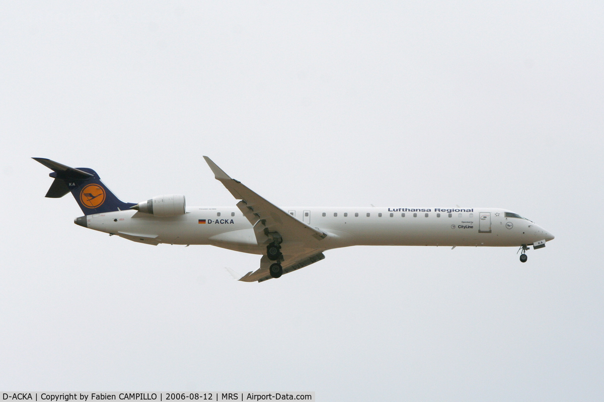 D-ACKA, 2006 Bombardier CRJ-900LR (CL-600-2D24) C/N 15072, Lufthansa rÃ©gional (Cityline)