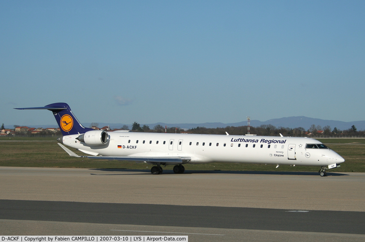 D-ACKF, 2006 Bombardier CRJ-900LR (CL-600-2D24) C/N 15083, Lufthansa rÃ©gional (Cityline)