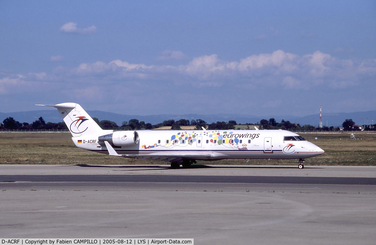 D-ACRF, 2002 Bombardier CRJ-200ER (CL-600-2B19) C/N 7619, Eurowings