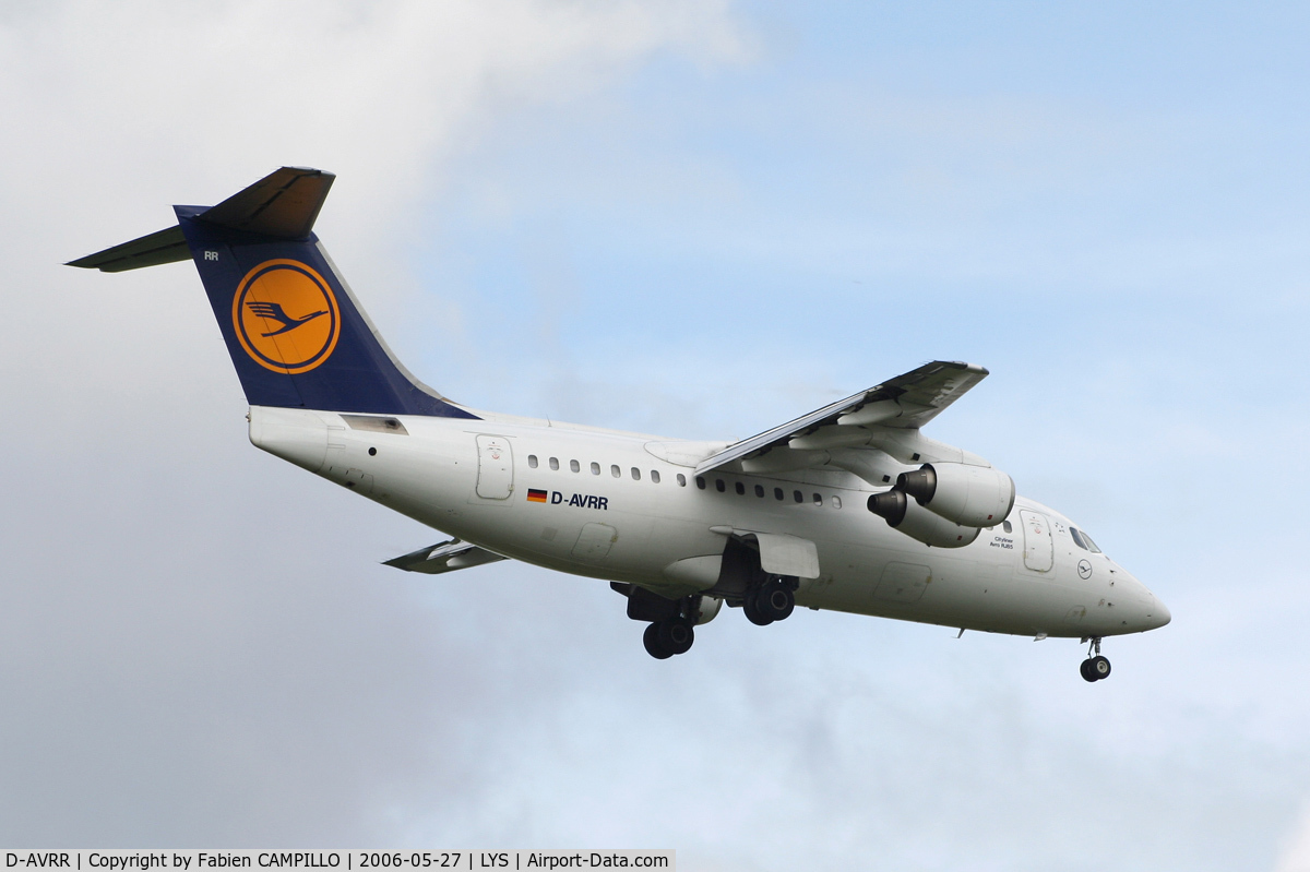 D-AVRR, 1997 BAE Systems Avro 146-RJ85 C/N E.2317, Lufthansa (Cityline)