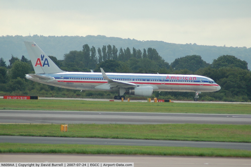 N609AA, 1996 Boeing 757-223 C/N 27447, American Airlines - Taking Off