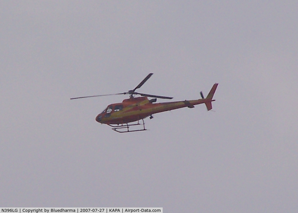 N396LG, 2000 Eurocopter AS-350B-3 Ecureuil Ecureuil C/N 3336, Take off from KAPA