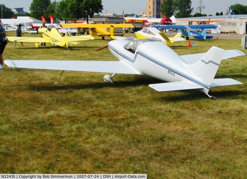 N224JS, 1994 Aero Designs Pulsar C/N 304, Airventure '07