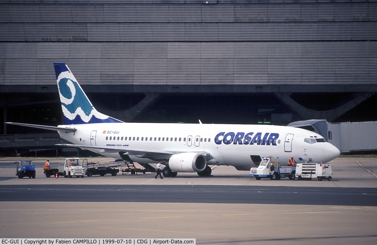 EC-GUI, 1990 Boeing 737-4YO C/N 24690, Corsair