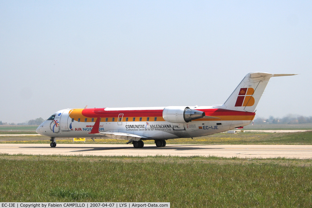 EC-IJE, 2002 Bombardier CRJ-200ER (CL-600-2B19) C/N 7700, Iberia RÃ©gional Air Nostrum