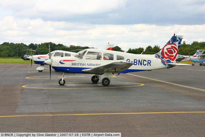 G-BNCR, 1980 Piper PA-28-161 Cherokee Warrior II C/N 28-8016111, OWNED BY: AIRWAYS AERO ASSOCIATIONS LTD