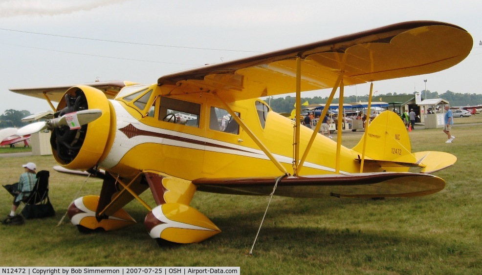 N12472, 1932 Waco UEC C/N 3638, Airventure '07