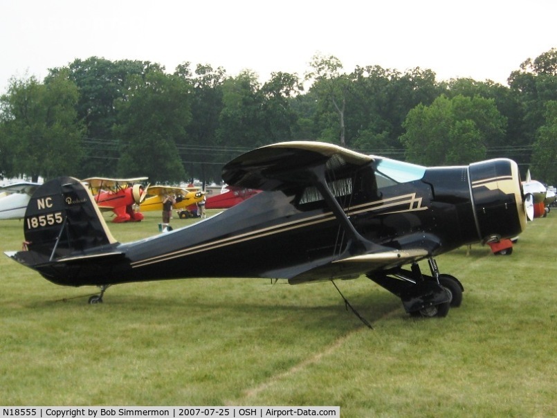 N18555, 1937 Beech F17D Staggerwing C/N 157, Airventure '07