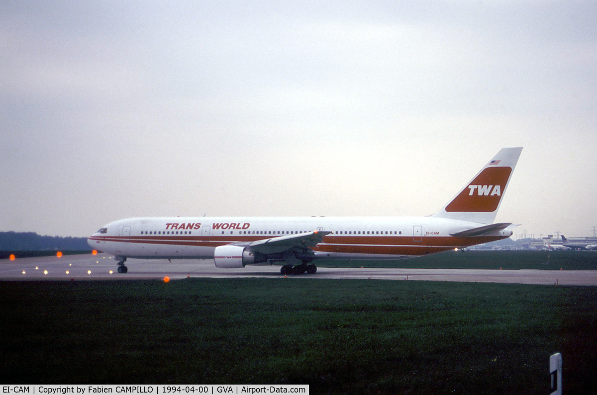 EI-CAM, 1990 Boeing 767-3Y0 C/N 24953, TWA
