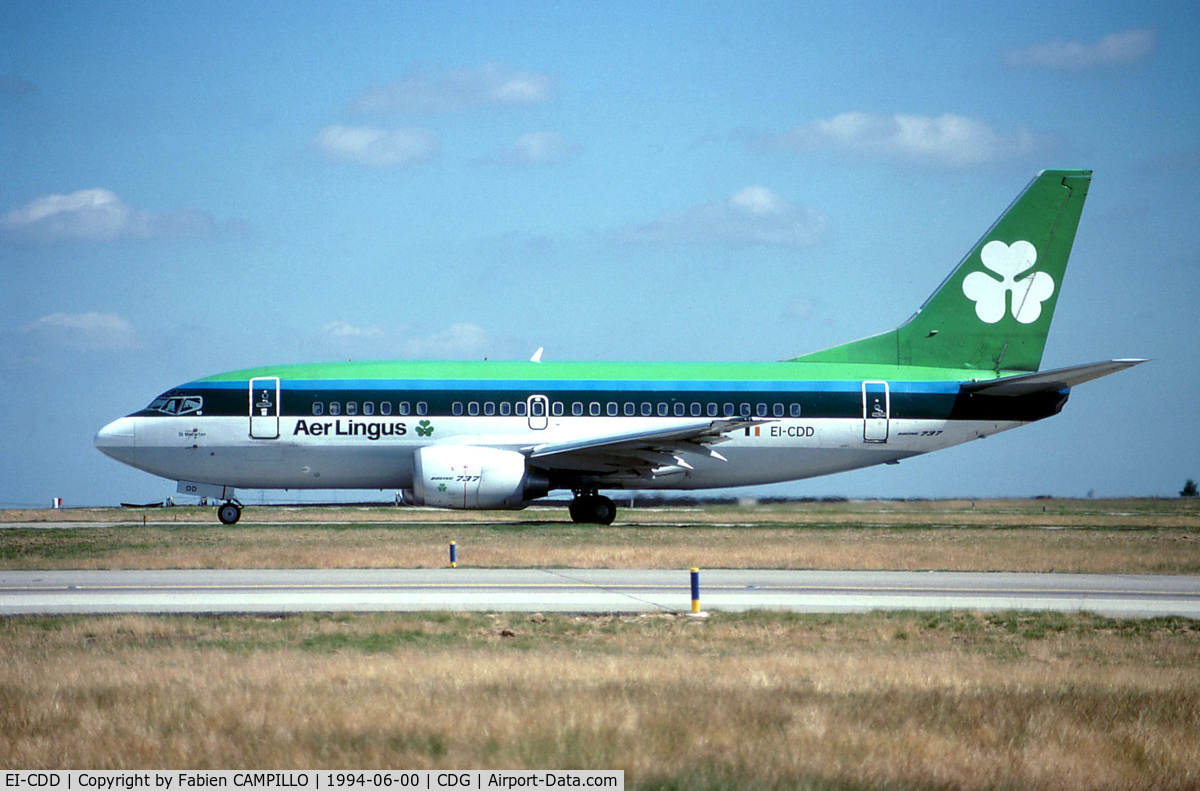 EI-CDD, 1991 Boeing 737-548 C/N 24989/1989, Air Lingus