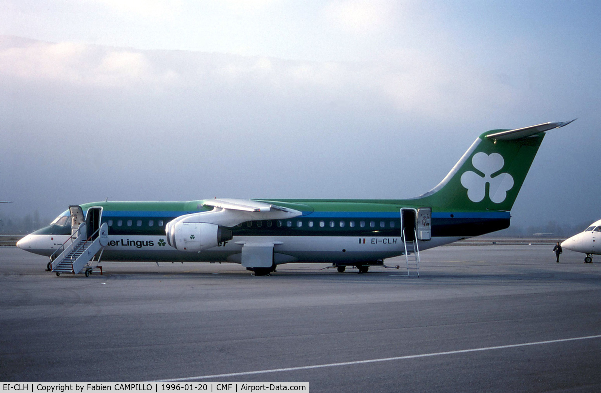 EI-CLH, 1990 British Aerospace BAe.146-300 C/N E3146, Air Lingus Commuter