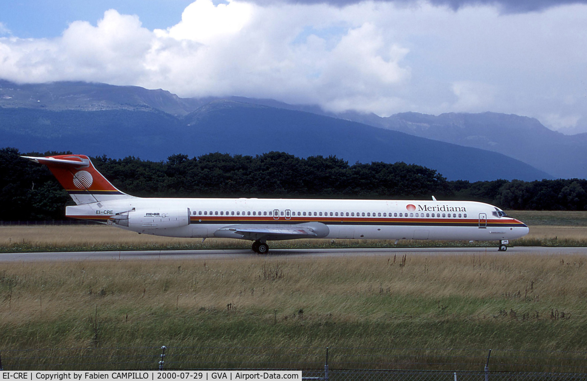 EI-CRE, 1989 McDonnell Douglas MD-83 (DC-9-83) C/N 49854, Meridiana