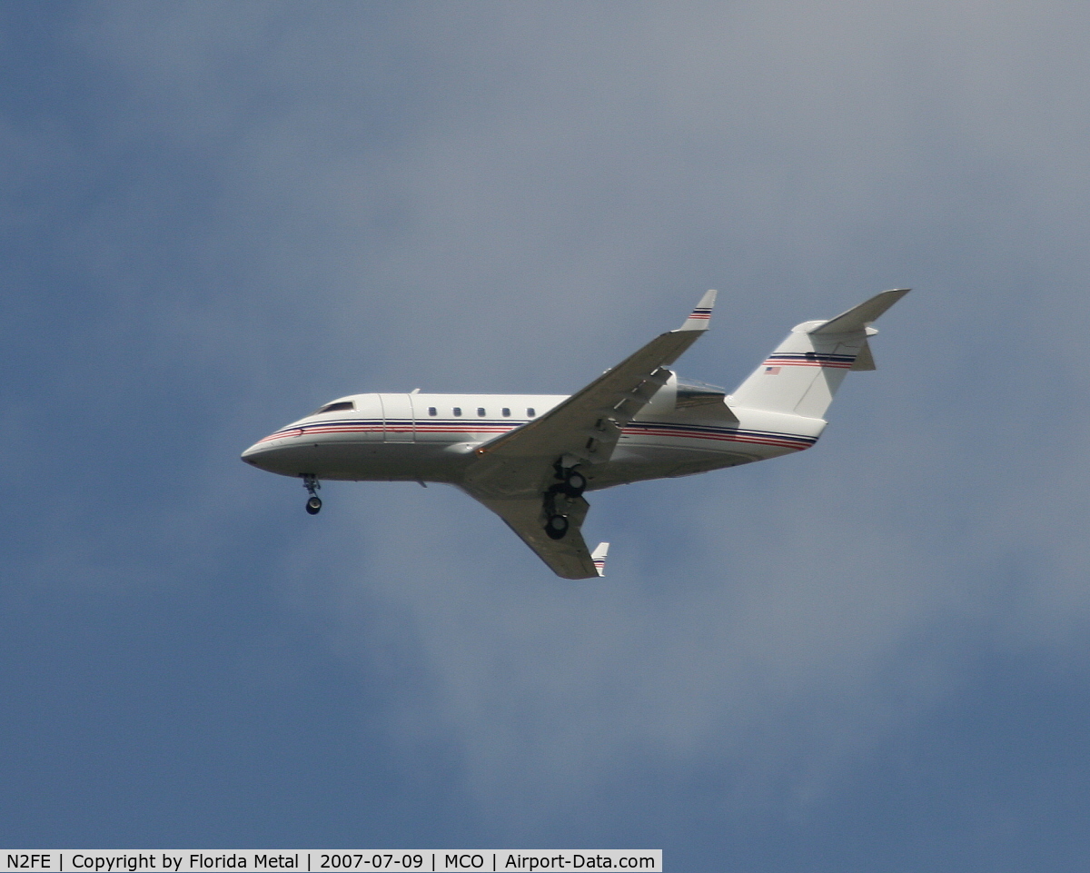 N2FE, 1991 Canadair Challenger 601-3A (CL-600-2B16) C/N 5095, CL-600