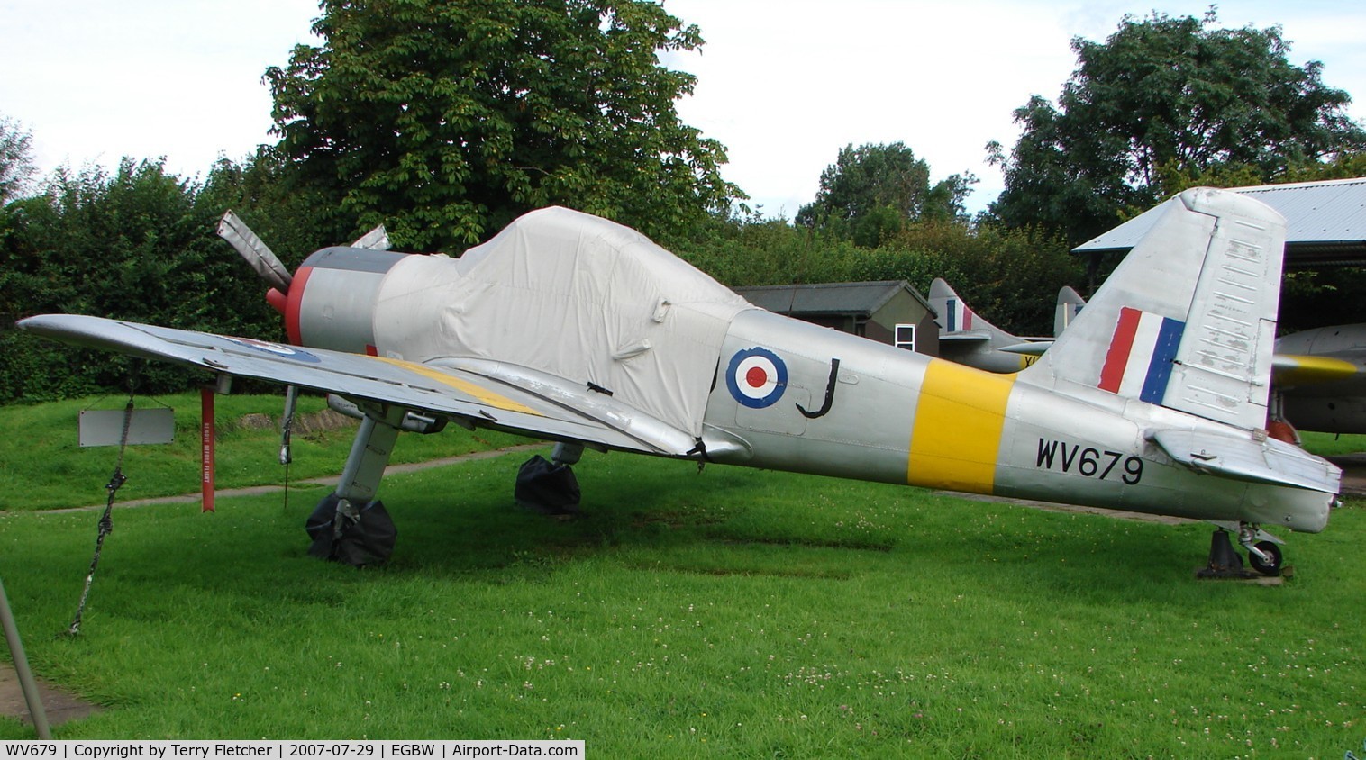 WV679, 1954 Percival P-56 Provost T.1 C/N PAC/56/199, Preserved at the Museum