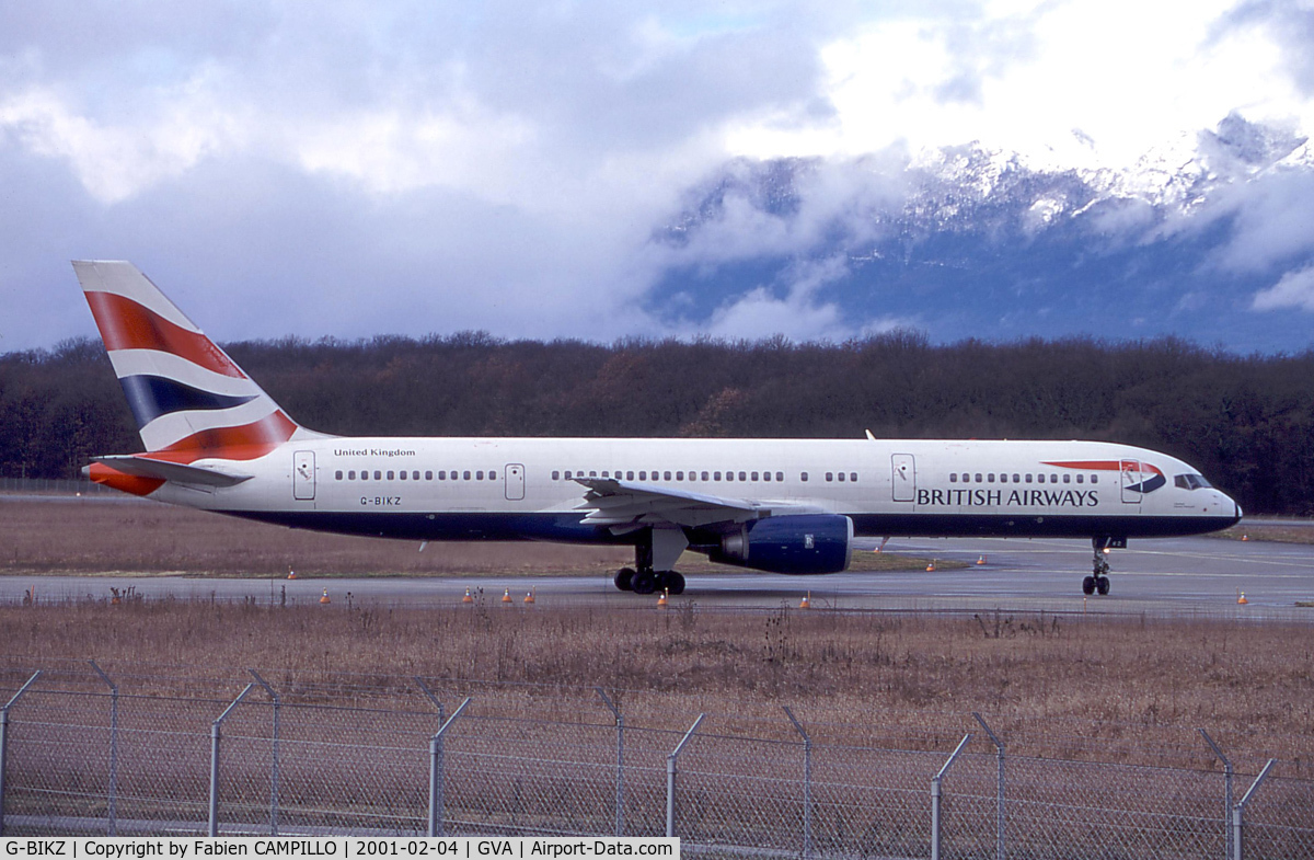 G-BIKZ, 1986 Boeing 757-236/SF C/N 23532, British Airways