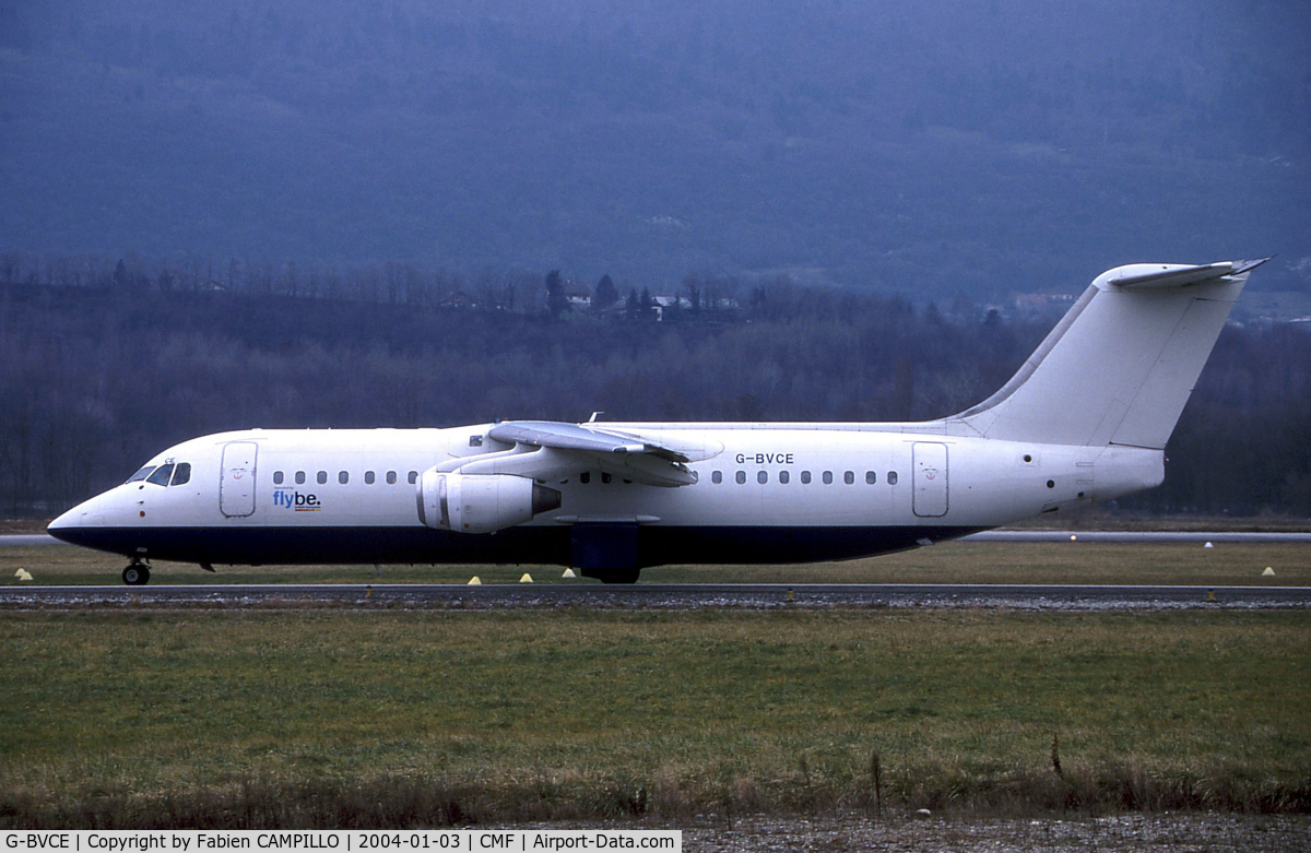 G-BVCE, 1992 British Aerospace BAe.146-300 C/N E3209, FlyBe
