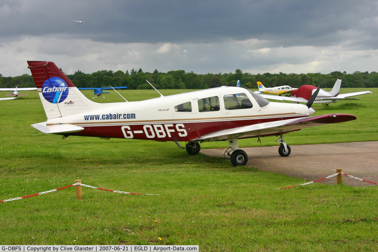 G-OBFS, 1998 Piper PA-28-161 Warrior III C/N 28-42039, OWNED BY: PLANE TALKING LTD op by: CABAIR