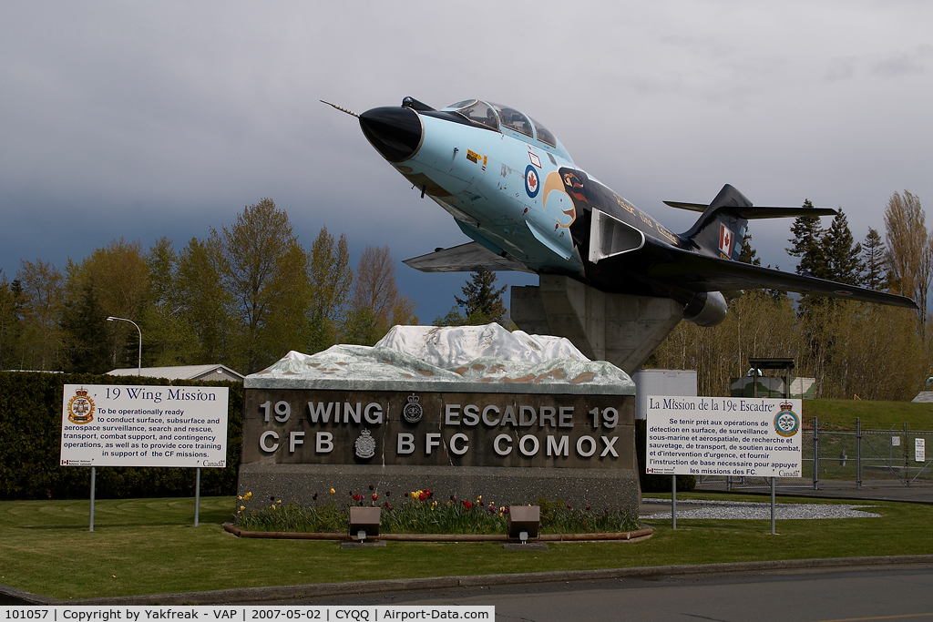 101057, 1957 McDonnell CF-101B Voodoo C/N 607, Canadian Air Force Canadair CF101 Vodoo