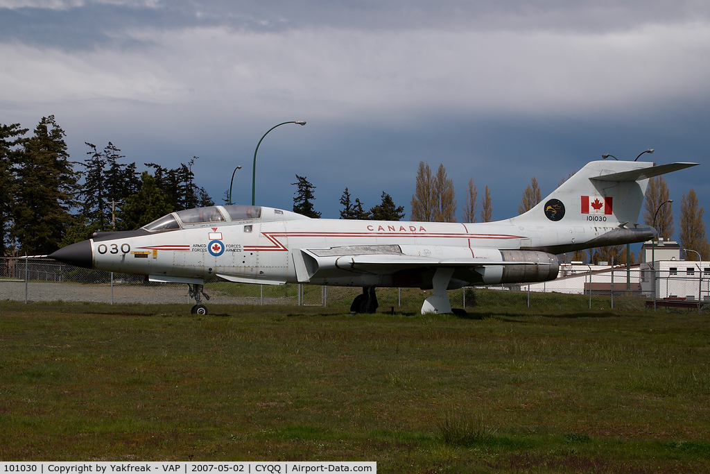 101030, 1957 McDonnell CF-101B Voodoo C/N 532, Canadian Air Force Canadair CF101 Vodoo