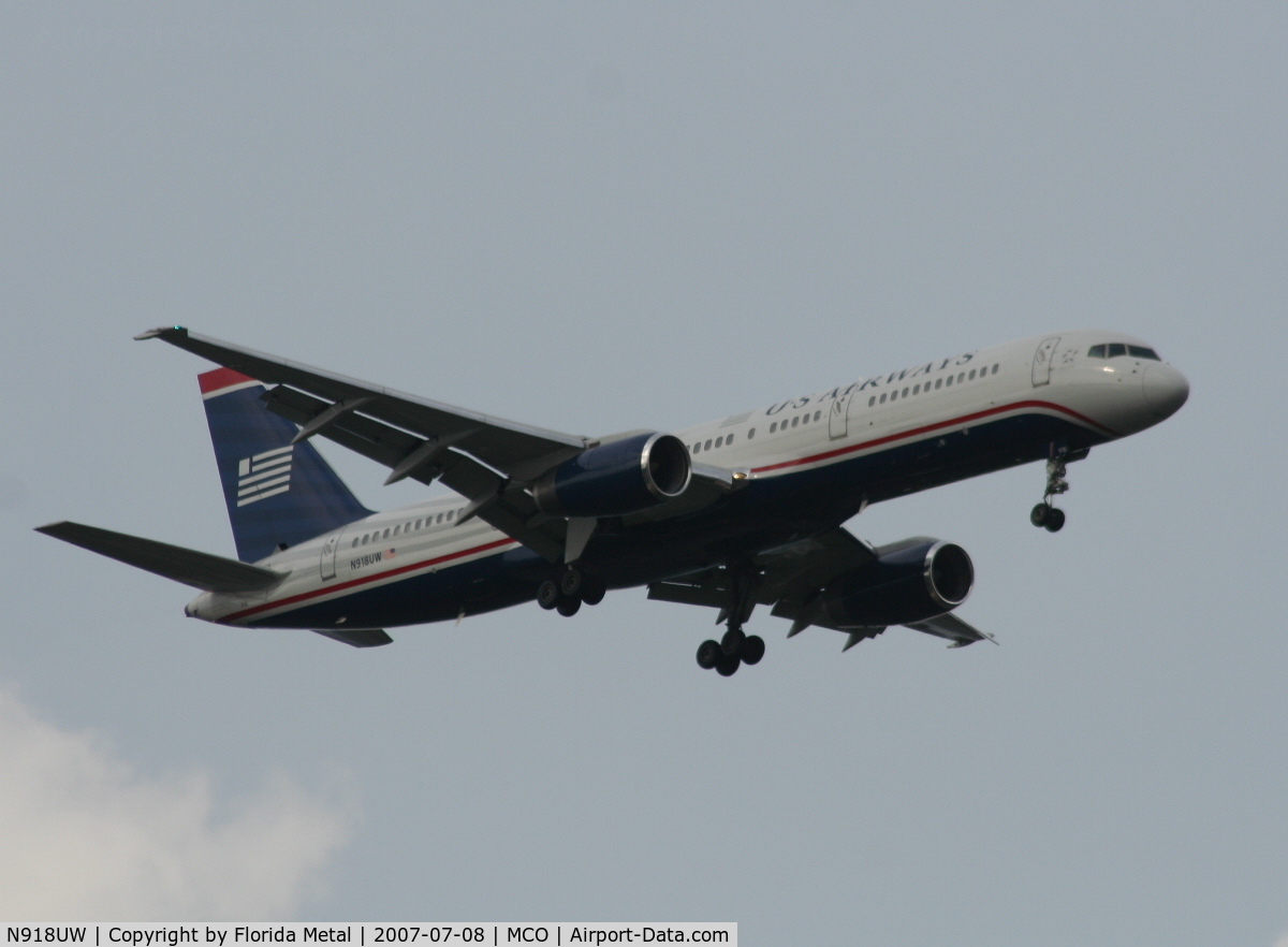 N918UW, 1982 Boeing 757-225 C/N 22196, US