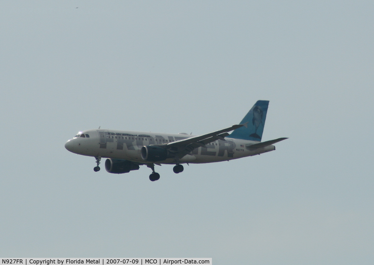 N927FR, 2004 Airbus A319-111 C/N 2209, Flip