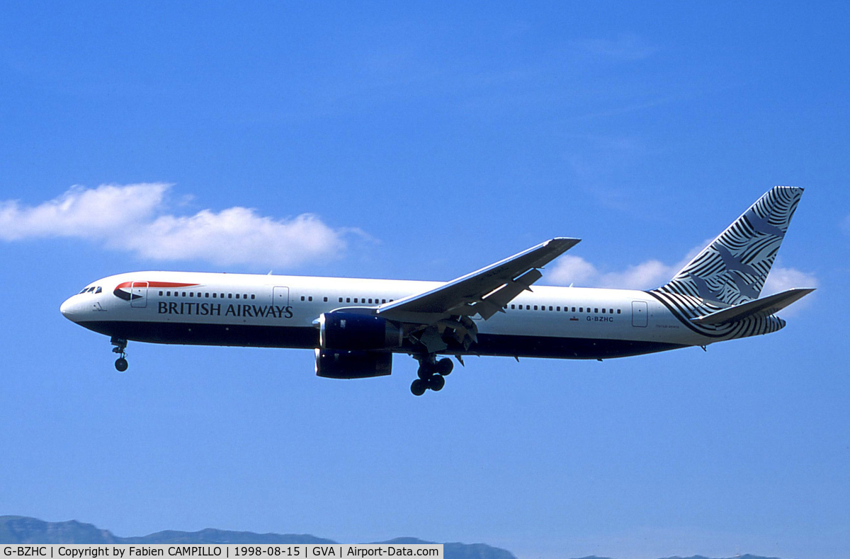 G-BZHC, 1998 Boeing 767-336 C/N 29232, British Airways