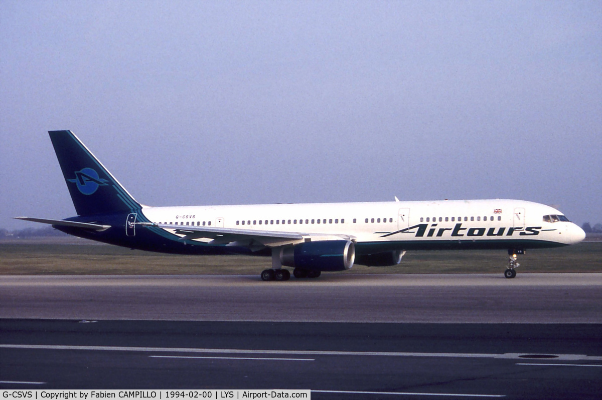 G-CSVS, 1992 Boeing 757-236 C/N 25620, Airtours
