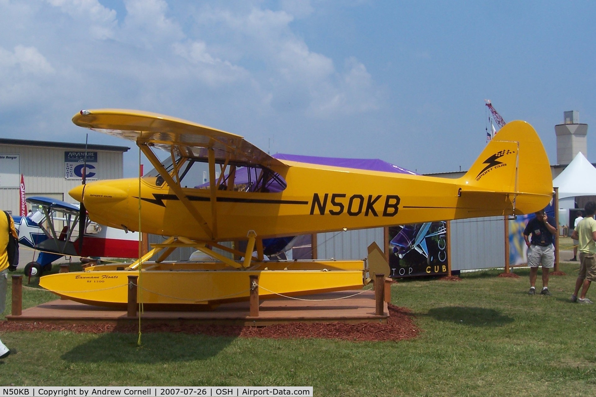N50KB, 2007 Cub Crafters CC11-100 Sport Cub C/N CC11-00021, At the EAA Fly In