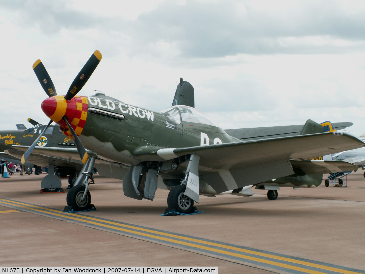 N167F, 1944 North American P-51D Mustang C/N 122-40417, P-51D/Scandinavian Historic Flt/RIAT Fairford