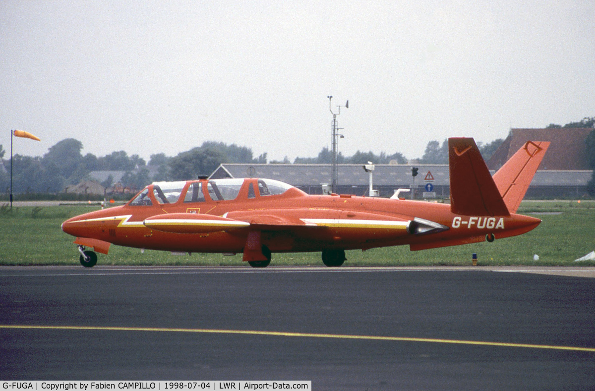 G-FUGA, 1957 Fouga CM-170R Magister C/N 045, Leewarden 1998 Open Day