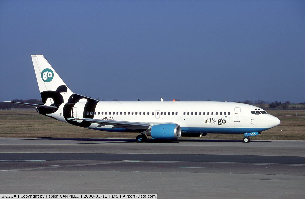 G-IGOA, 1990 Boeing 737-3Y0 C/N 24678, let's go