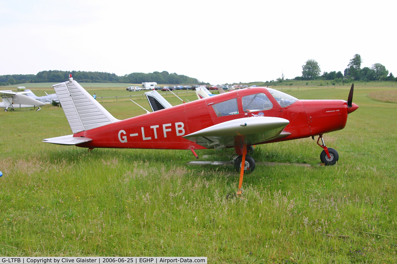 G-LTFB, 1967 Piper PA-28-140 Cherokee C/N 28-23343, Previous ID: G-AVLU - G-LTFB was an acronym for LONDON TRANSPORT FLYING CLUB LTD