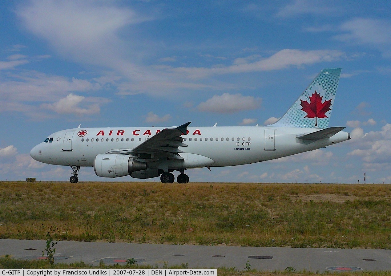 C-GITP, 2001 Airbus A319-112 C/N 1562, Air Canada A319