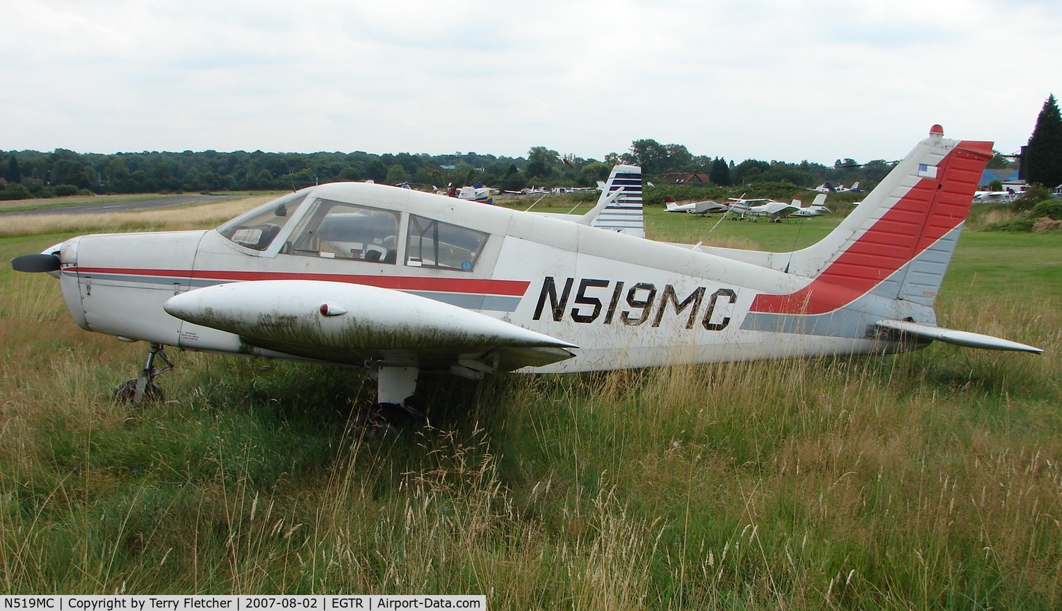 N519MC, 1973 Piper PA-28-140 Cherokee F C/N 28-7325519, Pa-28-140