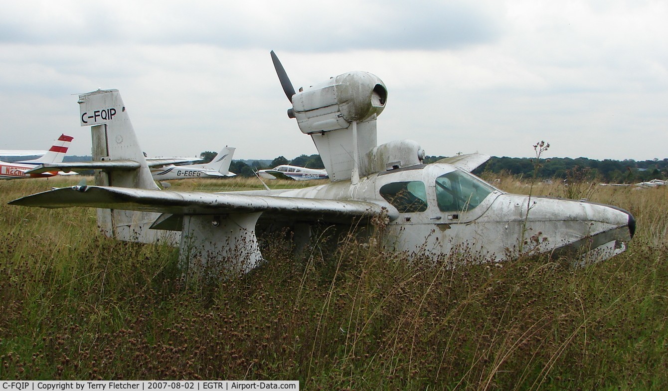 C-FQIP, 1975 Lake LA-4-200 Buccaneer C/N 679, Sad to see this deteriorating in the long grass