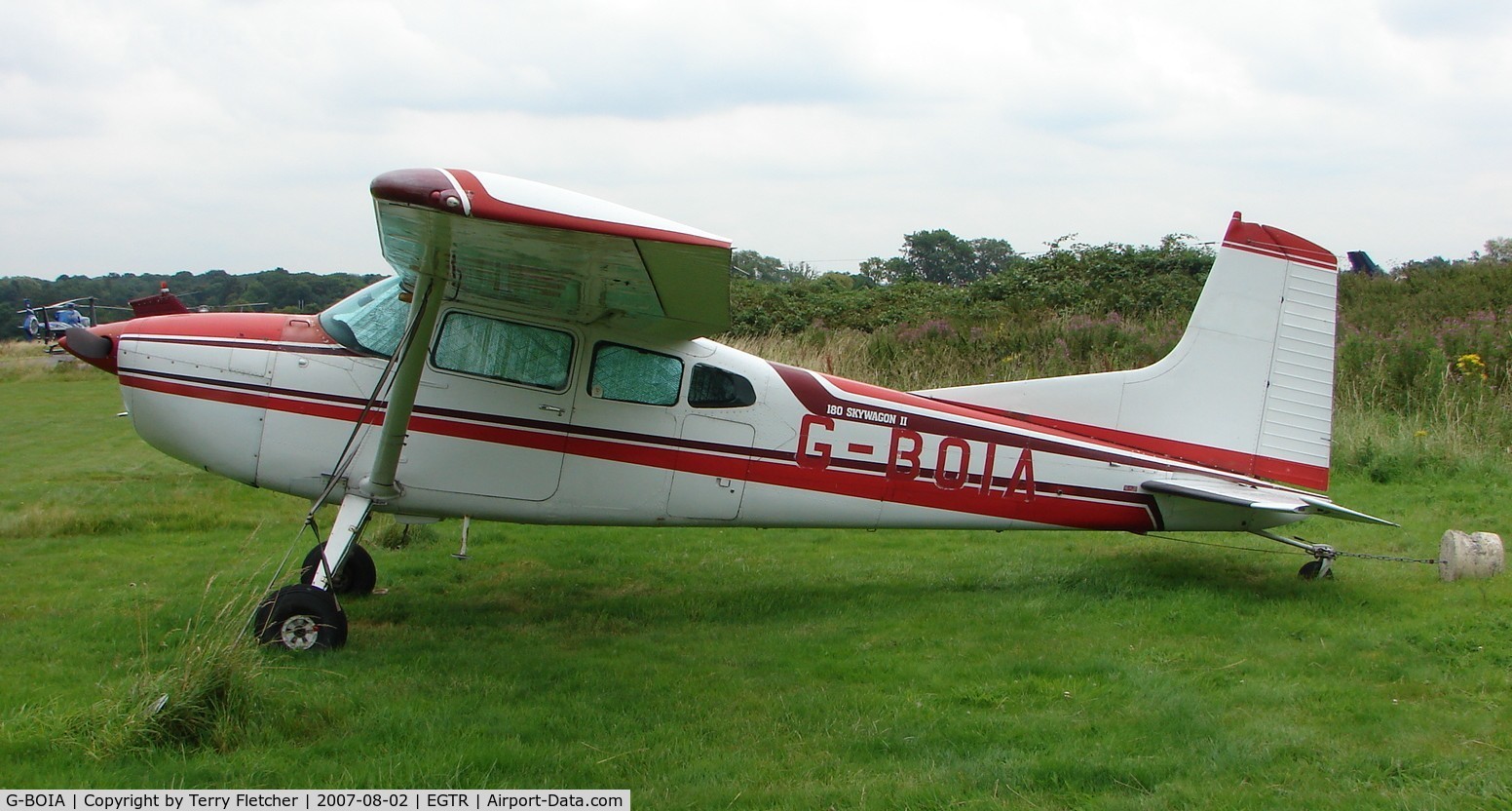 G-BOIA, 1980 Cessna 180K Skywagon C/N 18053121, Cessna 180K