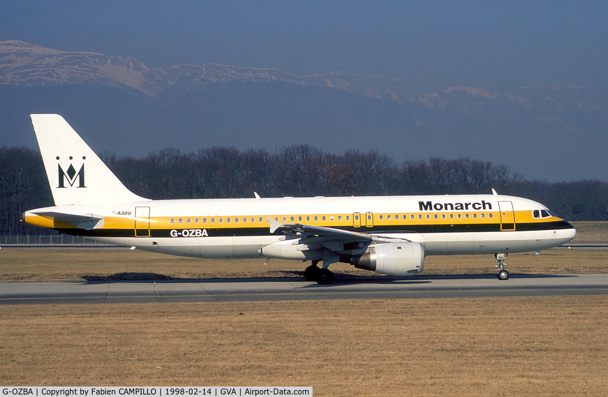 G-OZBA, 1994 Airbus A320-212 C/N 422, Monarch