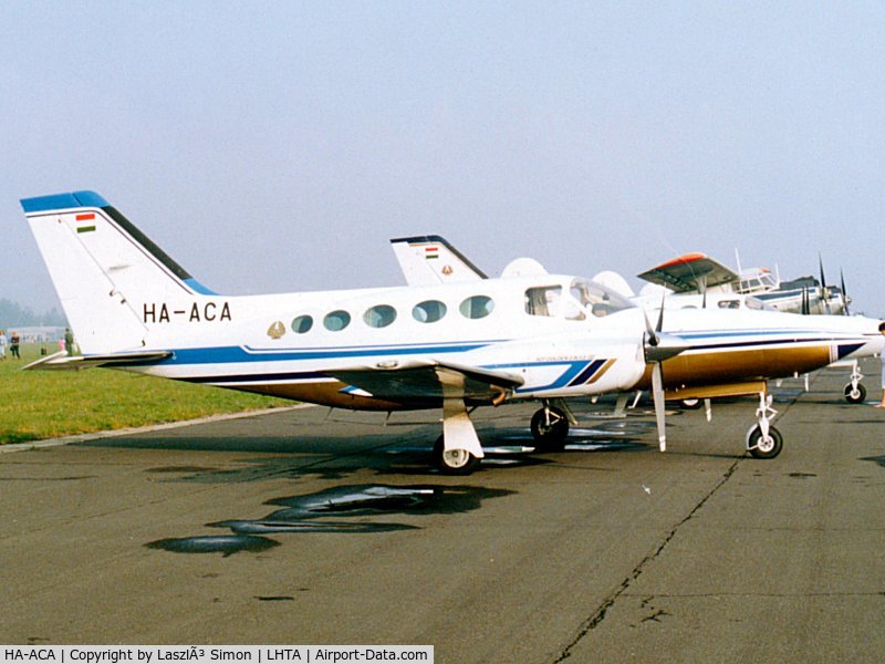 HA-ACA, Cessna 421C Golden Eagle C/N 421C-0615, 1993.03.25. Crash LHBP