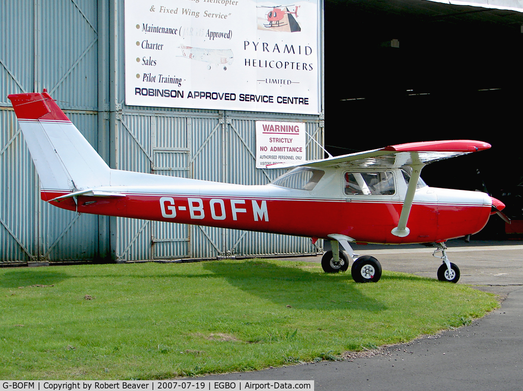 G-BOFM, 1981 Cessna 152 C/N 152-84730, Cessna 152 II