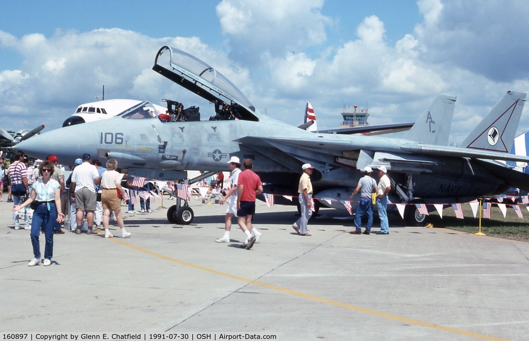 160897, Grumman F-14A-105-GR Tomcat C/N 326, F-14A at the EAA Fly In