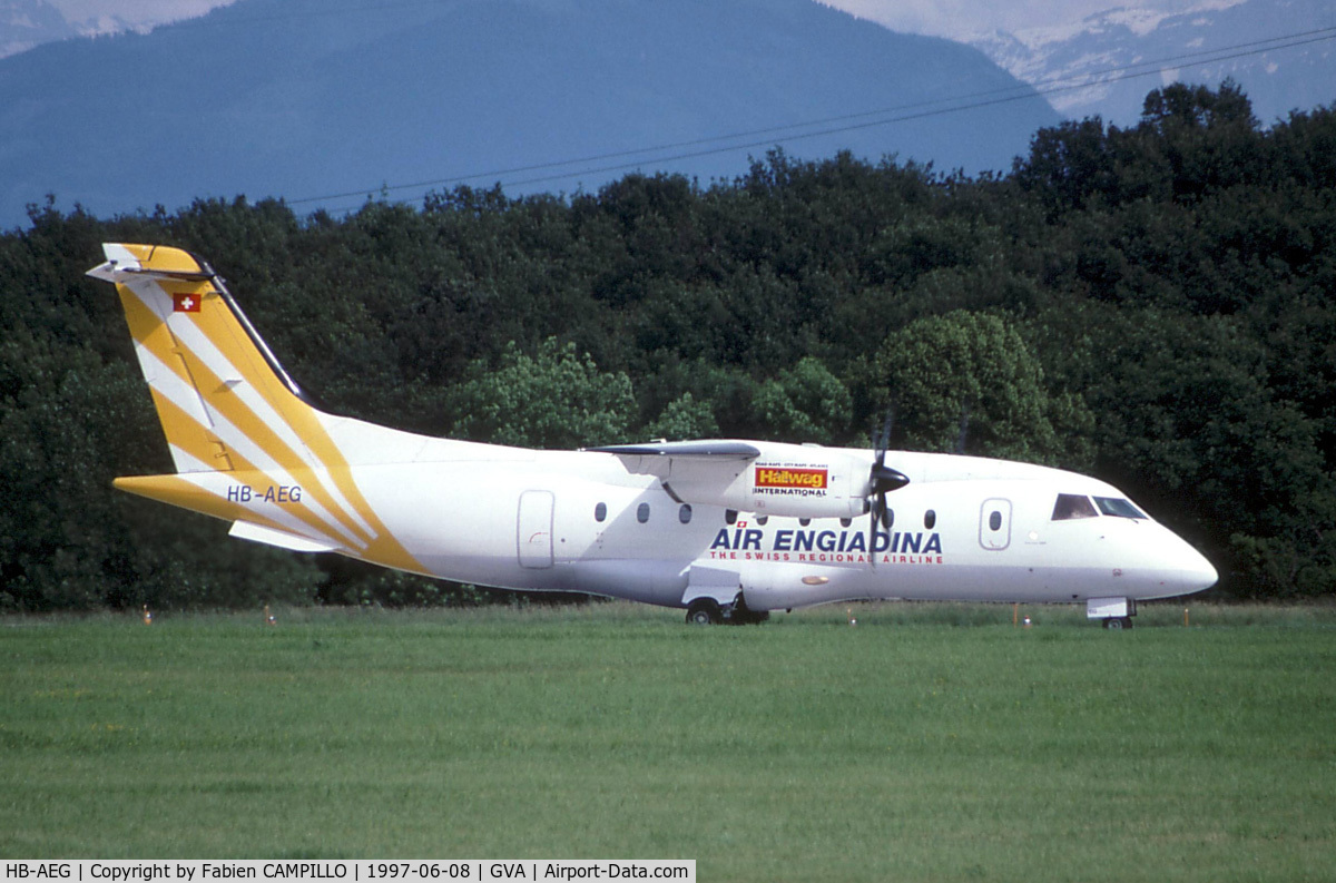 HB-AEG, 1994 Dornier 328-110 C/N 3011, Air Engiadina