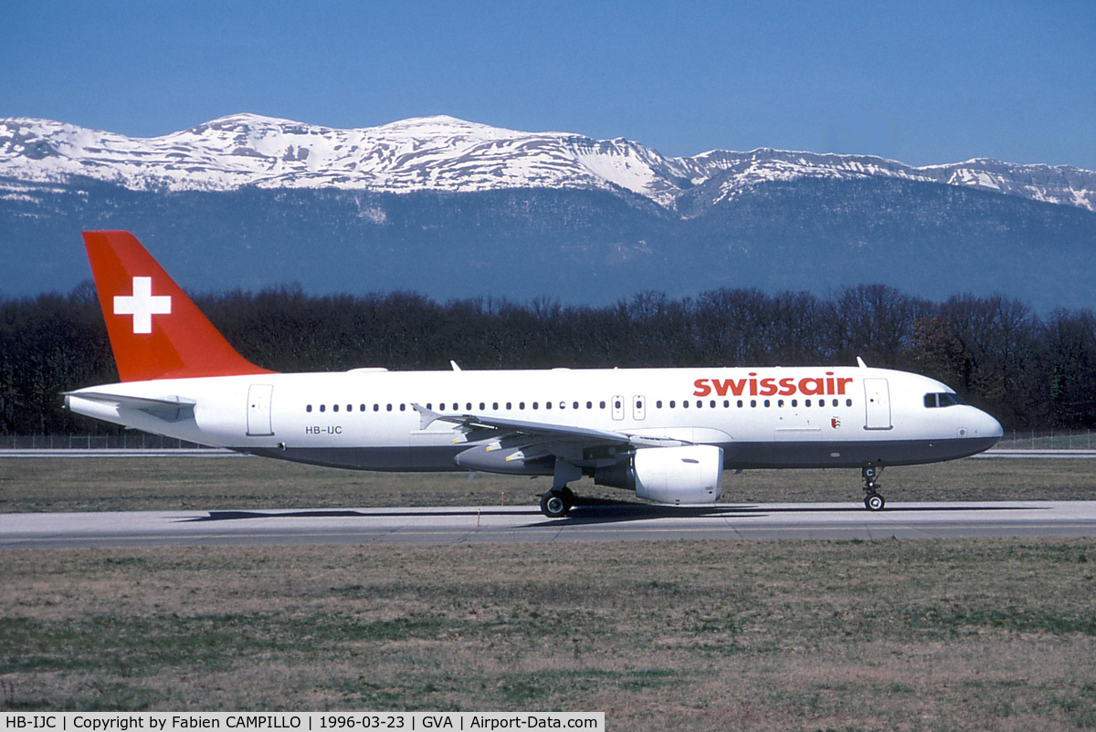 HB-IJC, 1995 Airbus A320-214 C/N 548, Swissair