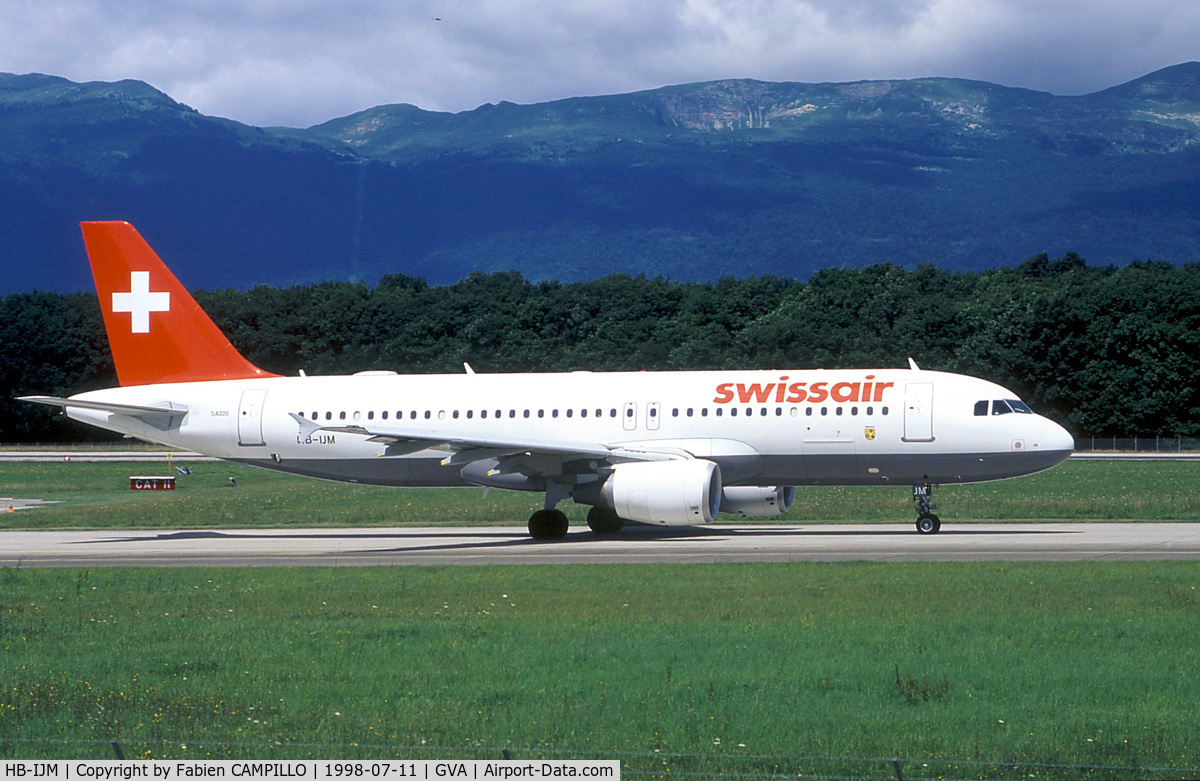 HB-IJM, 1996 Airbus A320-214 C/N 635, Swissair