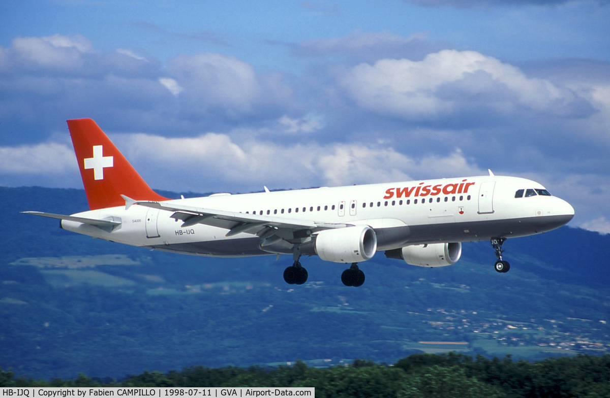 HB-IJQ, 1997 Airbus A320-214 C/N 701, Swissair